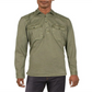 INC Mens Collared Regular Fit Button-Down Shirt Green Size XS