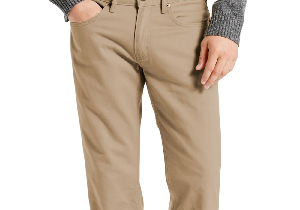 Levis Mens 559 Relaxed Straight Jean Regular Khaki Size 34W x 30L
