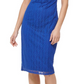 Guess Womens Mesh Midi Sheath Dress Blue Size 4