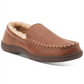 Weatherproof Vintage Men's Moccasin Slippers Brown Size XL