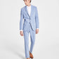Kenneth Cole Reaction Men's Slim Fit Suits Blue Size 42