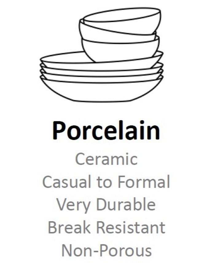 Mikasa Platinum Crown 40-Pc. Service For 8 White