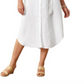 Tommy Bahama Coastalina Linen Maxi Shirt Dress White