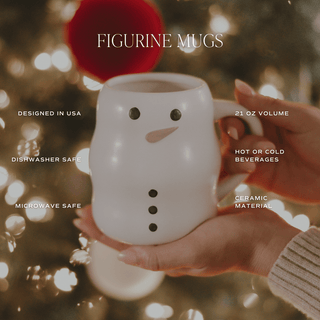 Snowman 21oz. Figural Coffee Mug