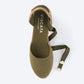 Sagaro Canvas Espadrille Wedges