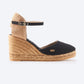 Satuna Canvas Espadrille Wedges