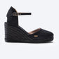 Satuna Canvas Espadrille Wedges
