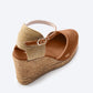 Satuna Canvas Espadrille Wedges