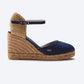 Satuna Canvas Espadrille Wedges