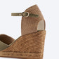 Satuna Canvas Espadrille Wedges