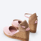 Satuna Canvas Espadrille Wedges