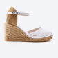 Satuna Canvas Espadrille Wedges