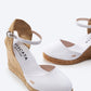 Satuna Canvas Espadrille Wedges