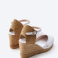 Satuna Canvas Espadrille Wedges