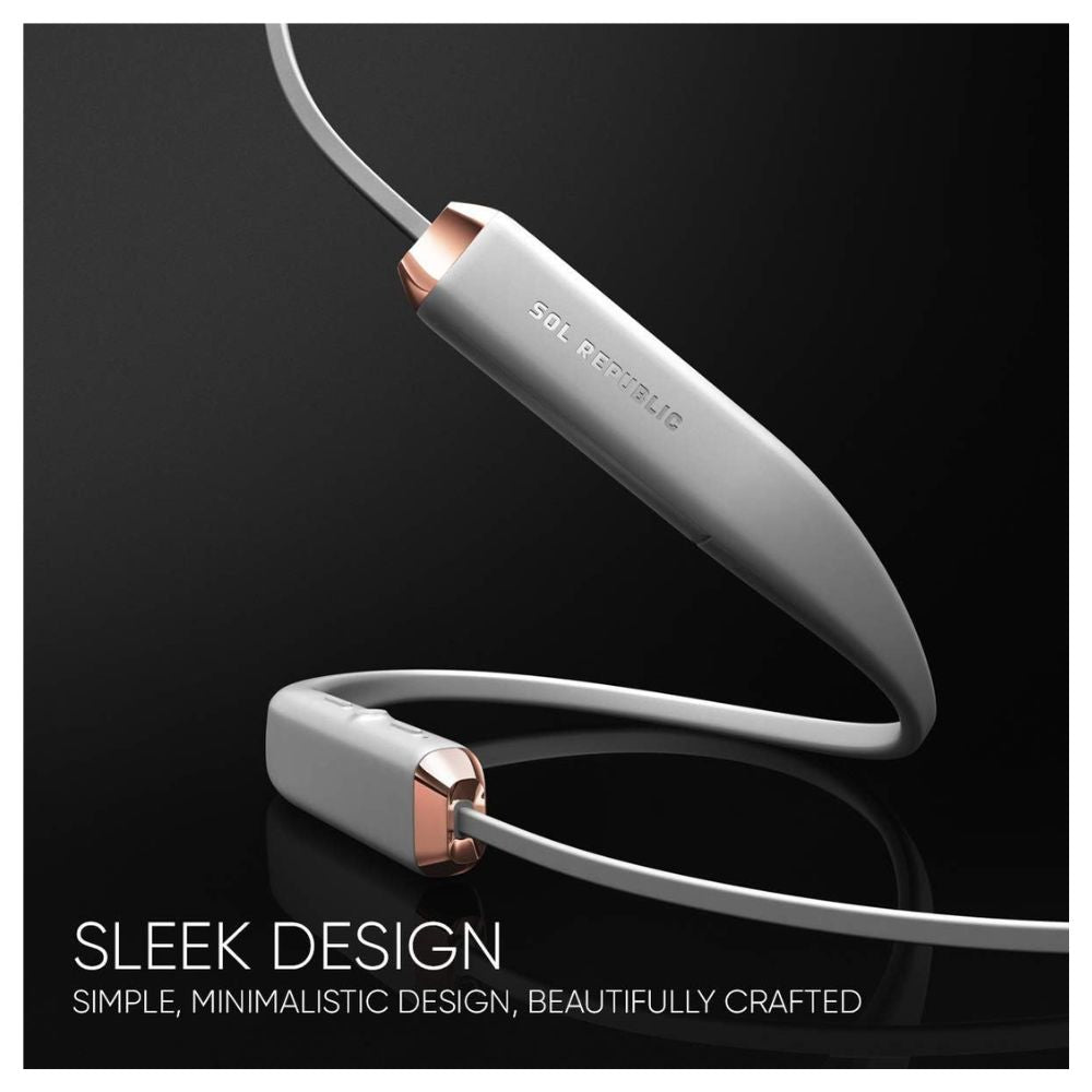 Sol Republic Shadow Bluetooth Wireless Noise Cancelling Neckband Headphones