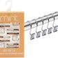 Set of 12 Rust Resistant Shower Curtain Hooks - 6 Designs!