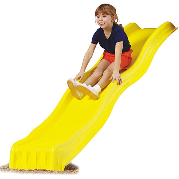 SwingNSlide Yellow Cool Wave Slide