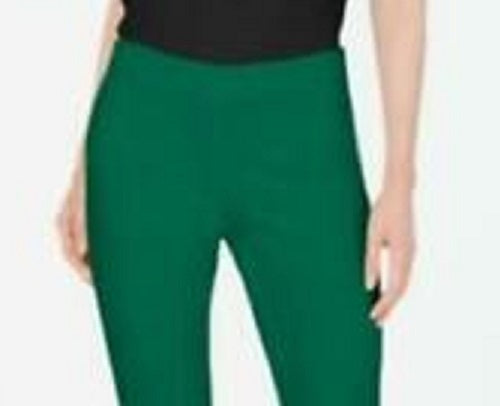 Charter Club Women's Chelsea Stretch-Twill Skinny Pants Dark Green Size 4 Petite
