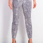 INC International Concepts Women's Incessential Leopard-Print Curvy-Fit Skinny Jeans Blue Size 8