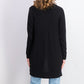 Charter Club Women's Patchwork Cardigan Black Size Small