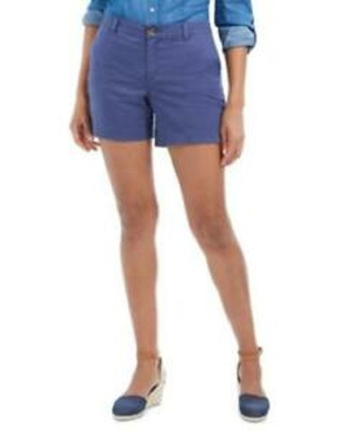 Style & Co.Women's Chino Shorts Dark Blue Size 12