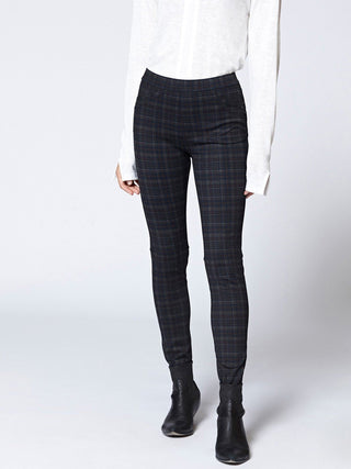 Sanctuary Women's Grease Plaid Leggings Black Size Extra Small