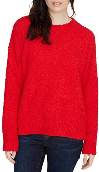 Sanctuary Women's Teddy Sweater  Red Size X-Large