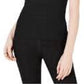 Maison Jules Women's Scoop Neck Tank Top Black Size X-Large