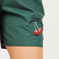 American Rag Women's Budd Messenger Shorts Green Size X-Large