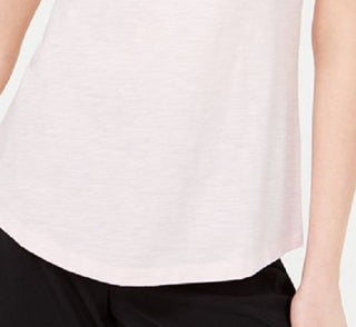 Maison Jules Women's V-Neck Patch-Pocket T-Shirt White Size X-Large