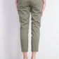 Maison Jules Women's Slim Ankle Pants Green Size 4