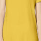 JM Collection Women's Cold-Shoulder Swing T-Shirt  Gold Size Medium