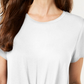 Style & Co Women's Twist Front Top White Size Large