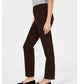 Charter Club Women's Pull On Ponte Knit Pants Brown Size 6 Petite