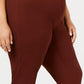 Alfani Women's Plus Ankle Pants Brown Size 24W