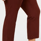 Alfani Women's Plus Ankle Pants Brown Size 24W