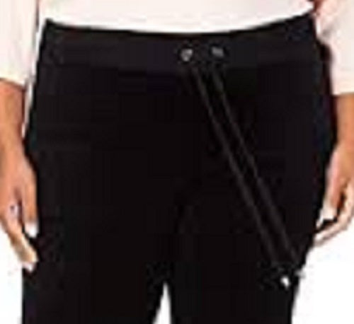 Charter Club Women's Velour Pants Black Size Petite Petite Small