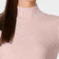Charter Club Women's Mixed-Stitch Mock-Neck Sweater Gray Size X-Small
