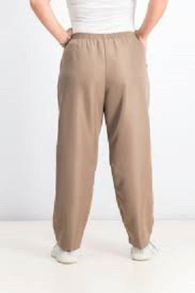 Karen Scott Women's Pull On Pants Brown Size Petite Small