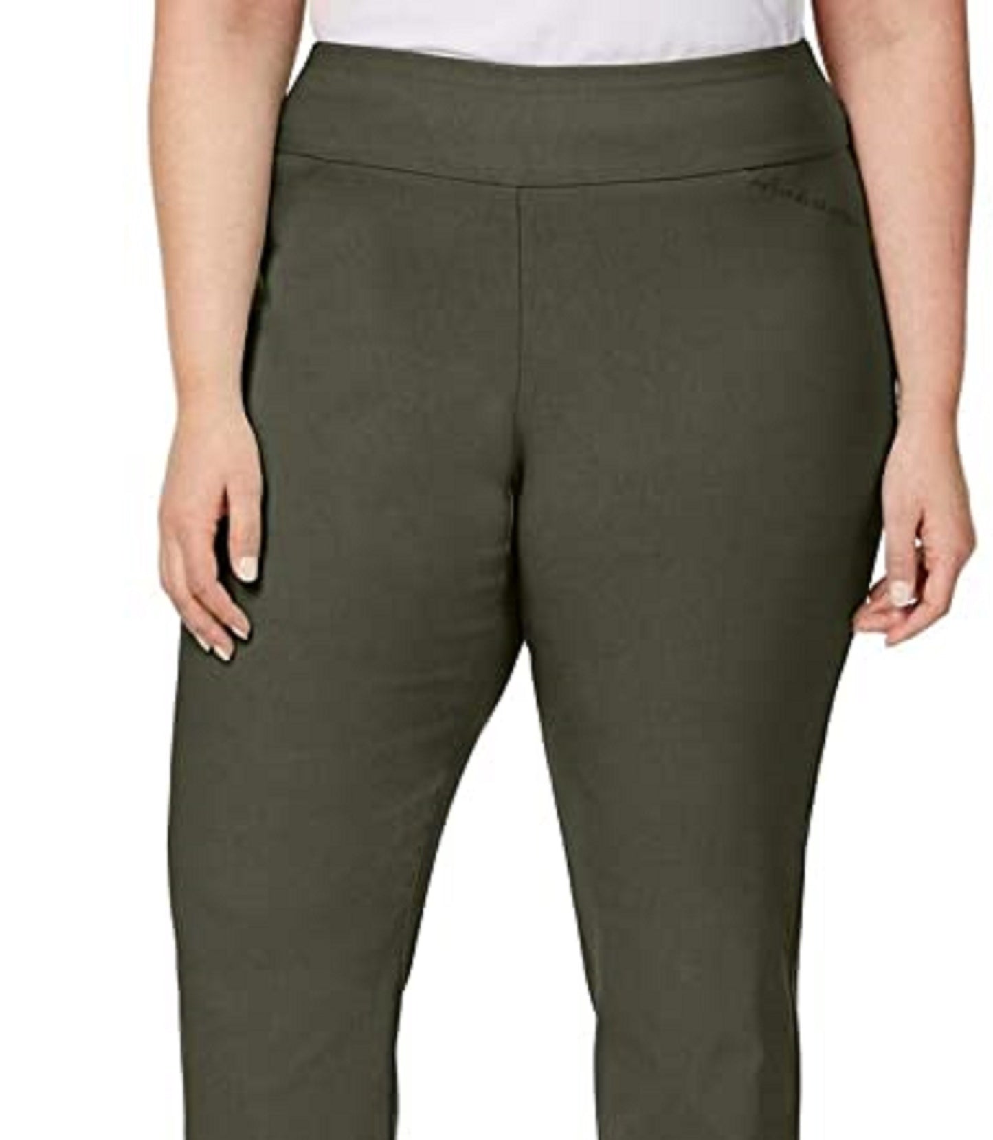 Charter Club Women's Trouser Pants Dark Green Size 8