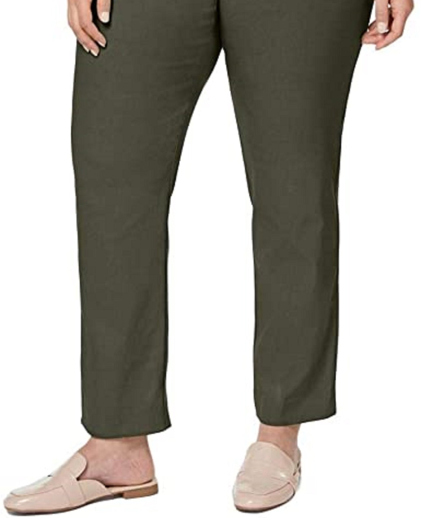 Charter Club Women's Trouser Pants Dark Green Size 8