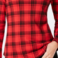 Charter Club Women's Cotton Plaid Top Red Size X-Small
