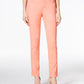 Charter Club Women's Bristol Skinny Ankle Jeans Orange Size 16