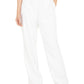 Charter Club Women's Linen Drawstring-Waist Pants White Size Large