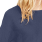 INC International Concepts Women's Dolman Sleeve Ribbed Knit Sweater Black Size Large