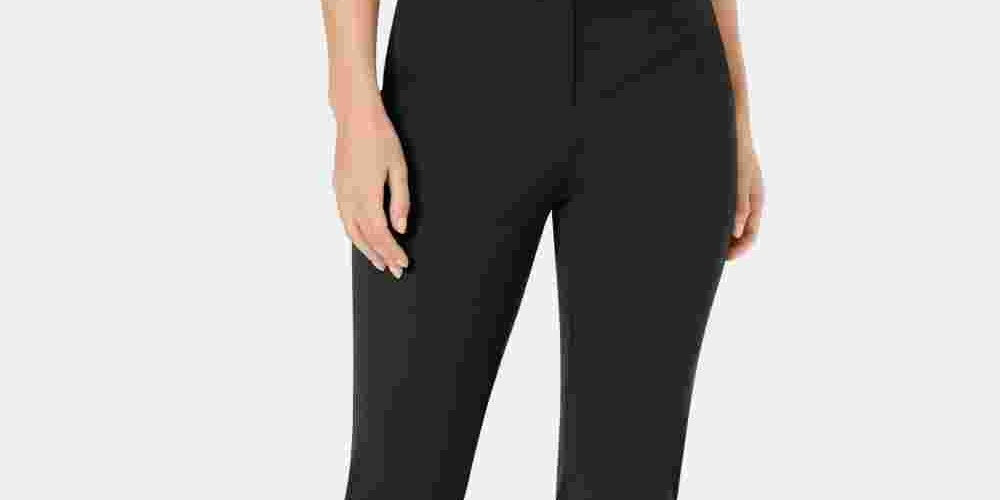 Alfani Women's High Waist Skinny Pants Black Size 8