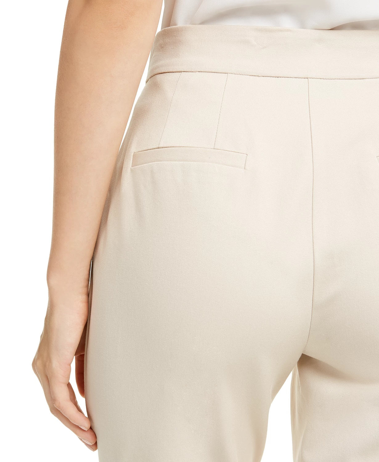 Alfani Women's Petite Comfort-Waist Skinny Pants Beige Size 0 P