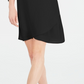JM Collection Women's Tie Sleeve Necklace Dress  Black Size XX-Large