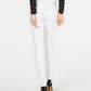 INC International Concepts Women's Petite Five-Pocket Skinny Jeans Natural Size 8 P