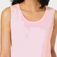 Charter Club Women's Sleeveless Crew Neck Sweater Pink Size Medium